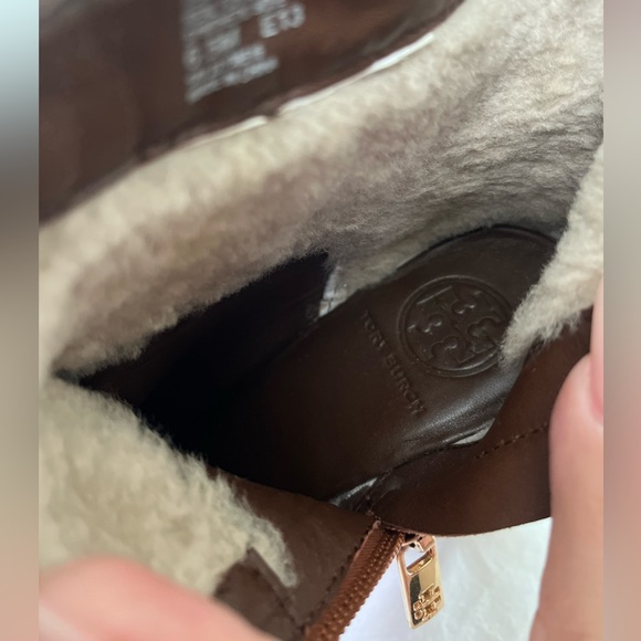 💥 Tory Burch Remy Wedge Platform Bootie size 6.5 - Picture 7 of 8